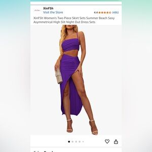 Sexy Two Piece Skirt Set